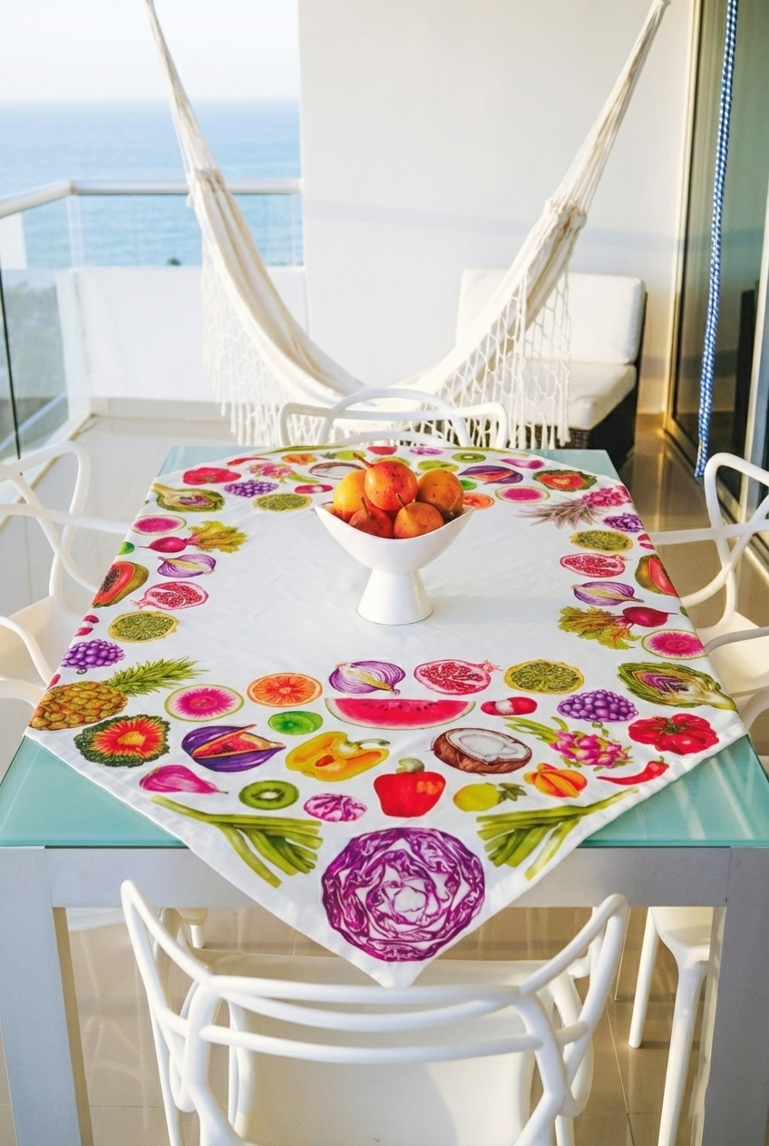 Mantel Cuadrado Siembra